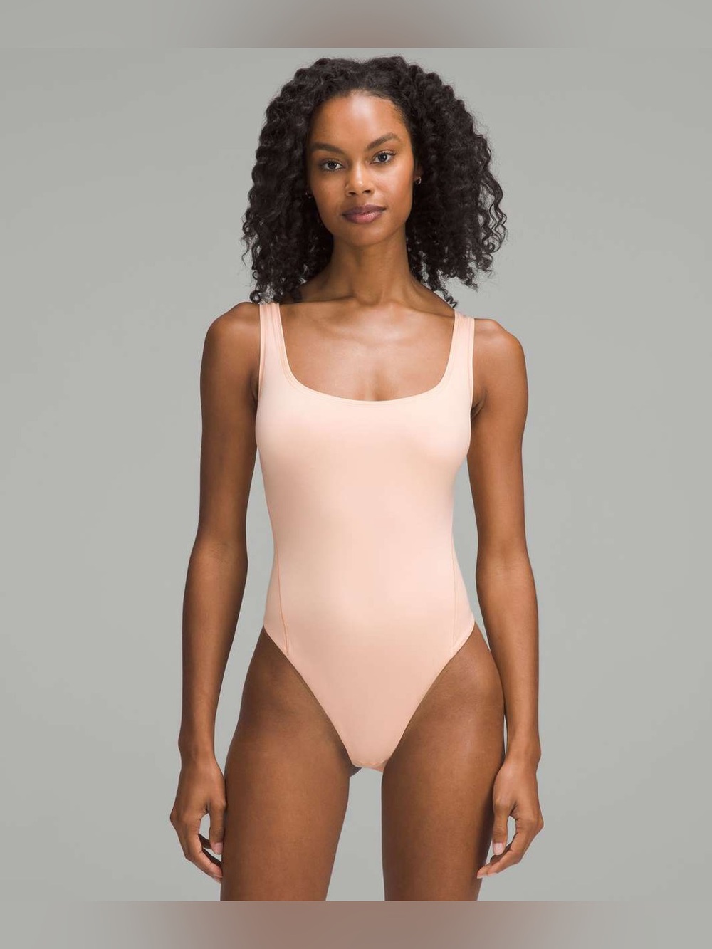 Lululemon Wundermost Ultra-Soft Nulu Square-Neck Sleeveless Bodysuit Small